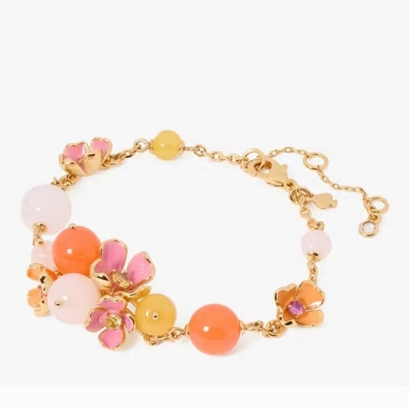 🔹️Kate Spade🔹️ Freshly Picked pink multi Bracelet ✨️🌸 - Picture 1 of 6